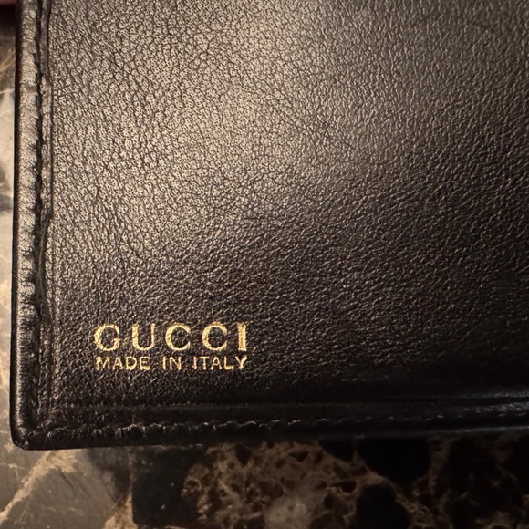 Gucci Bamboo trifold vintage wallet - Picture 4 of 11